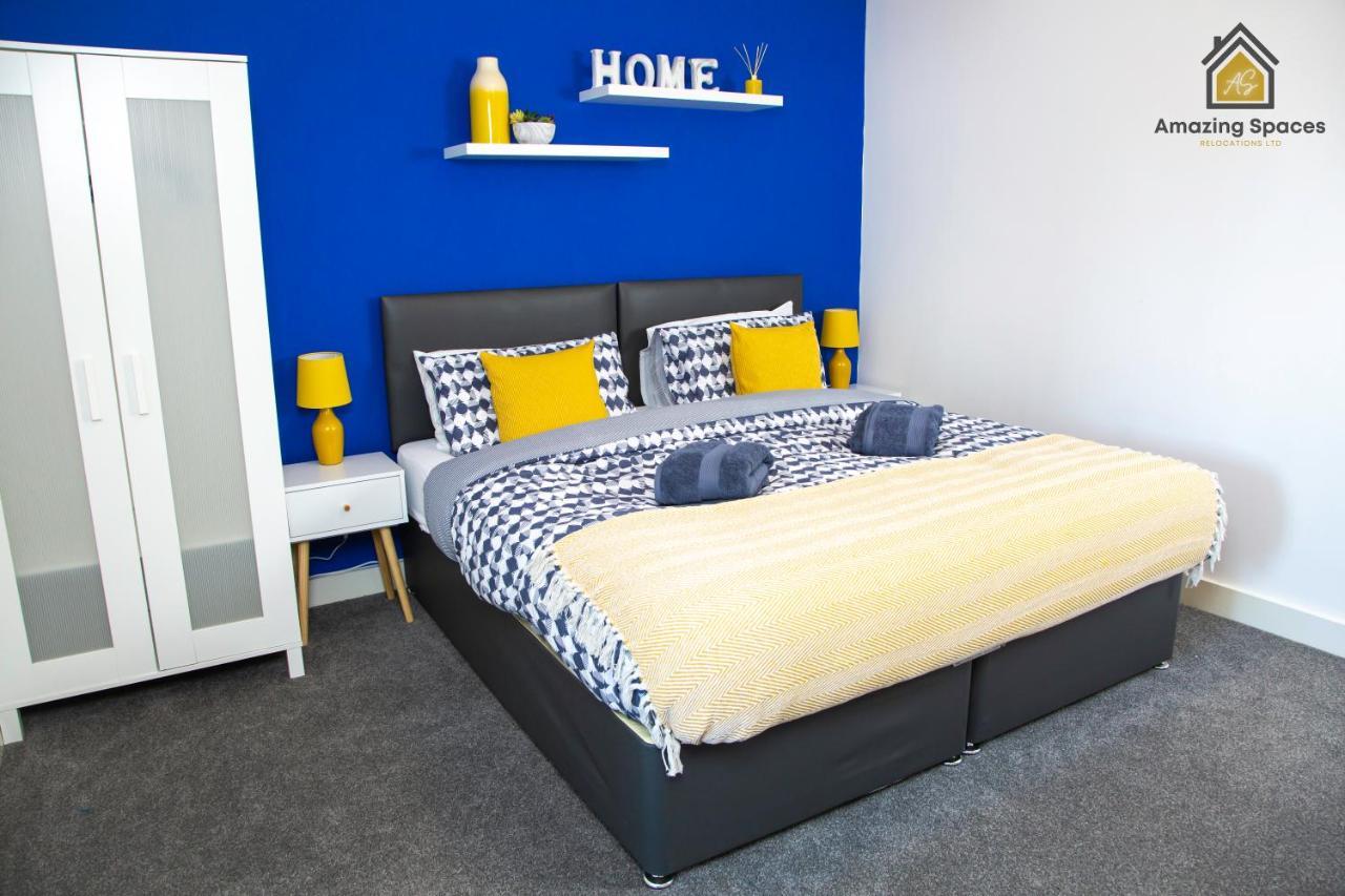 Large Unique 2 Bedroom Duplex Apartment With Private Parking & Free Wifi - Vat Qualifying By Amazing Spaces Relocations Ltd Warrington Eksteriør billede