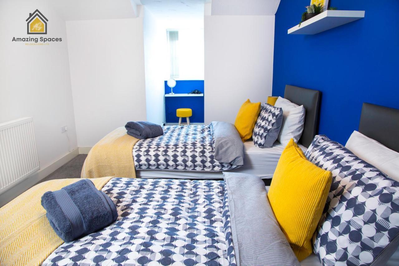 Large Unique 2 Bedroom Duplex Apartment With Private Parking & Free Wifi - Vat Qualifying By Amazing Spaces Relocations Ltd Warrington Eksteriør billede