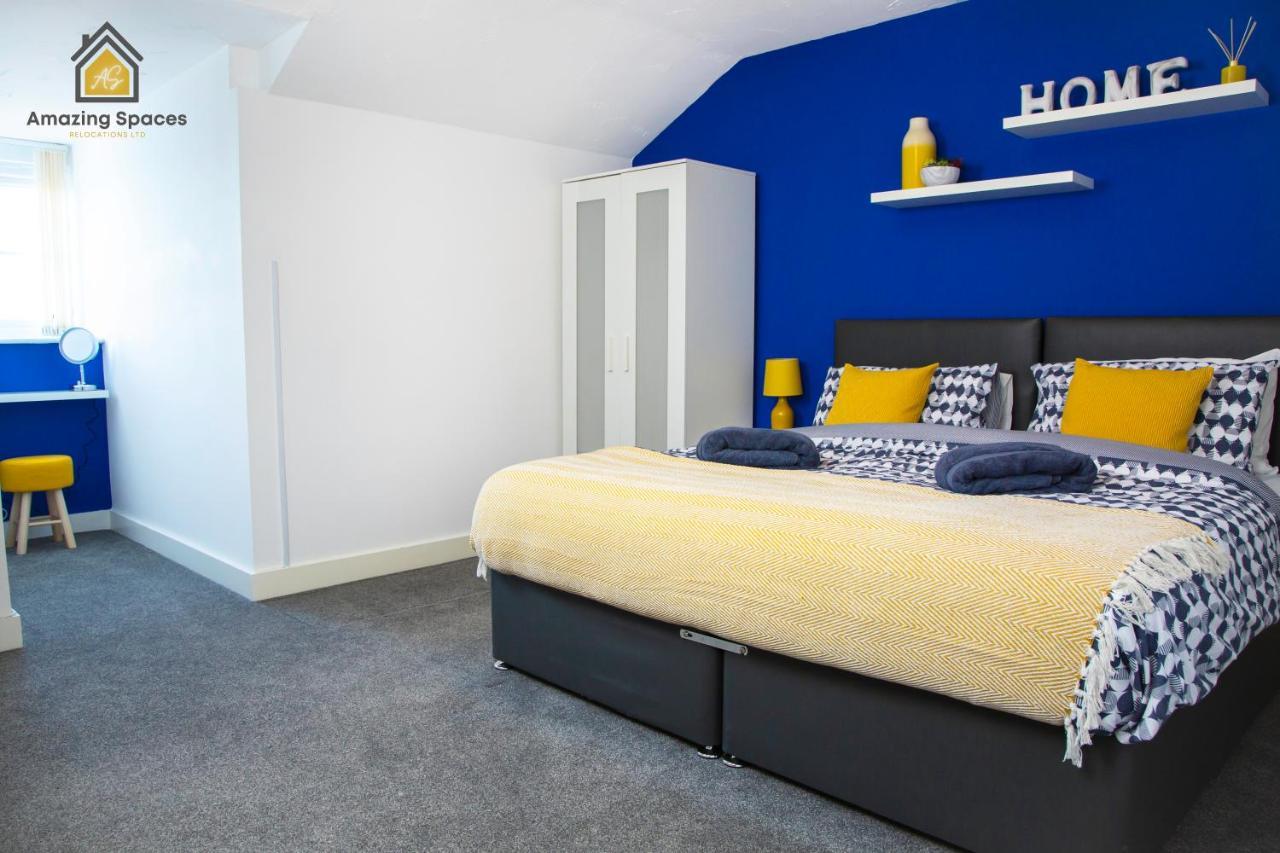 Large Unique 2 Bedroom Duplex Apartment With Private Parking & Free Wifi - Vat Qualifying By Amazing Spaces Relocations Ltd Warrington Eksteriør billede