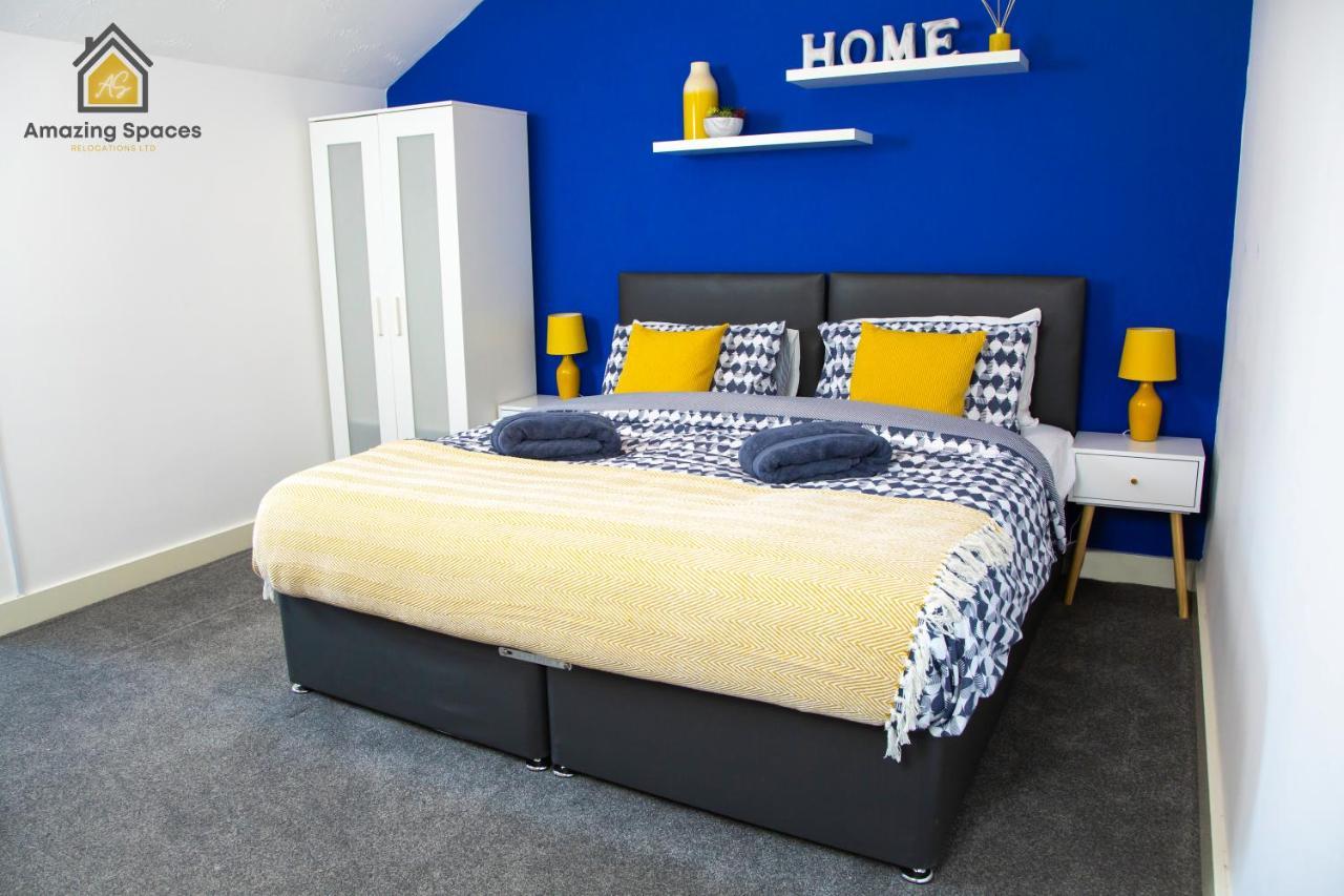 Large Unique 2 Bedroom Duplex Apartment With Private Parking & Free Wifi - Vat Qualifying By Amazing Spaces Relocations Ltd Warrington Eksteriør billede