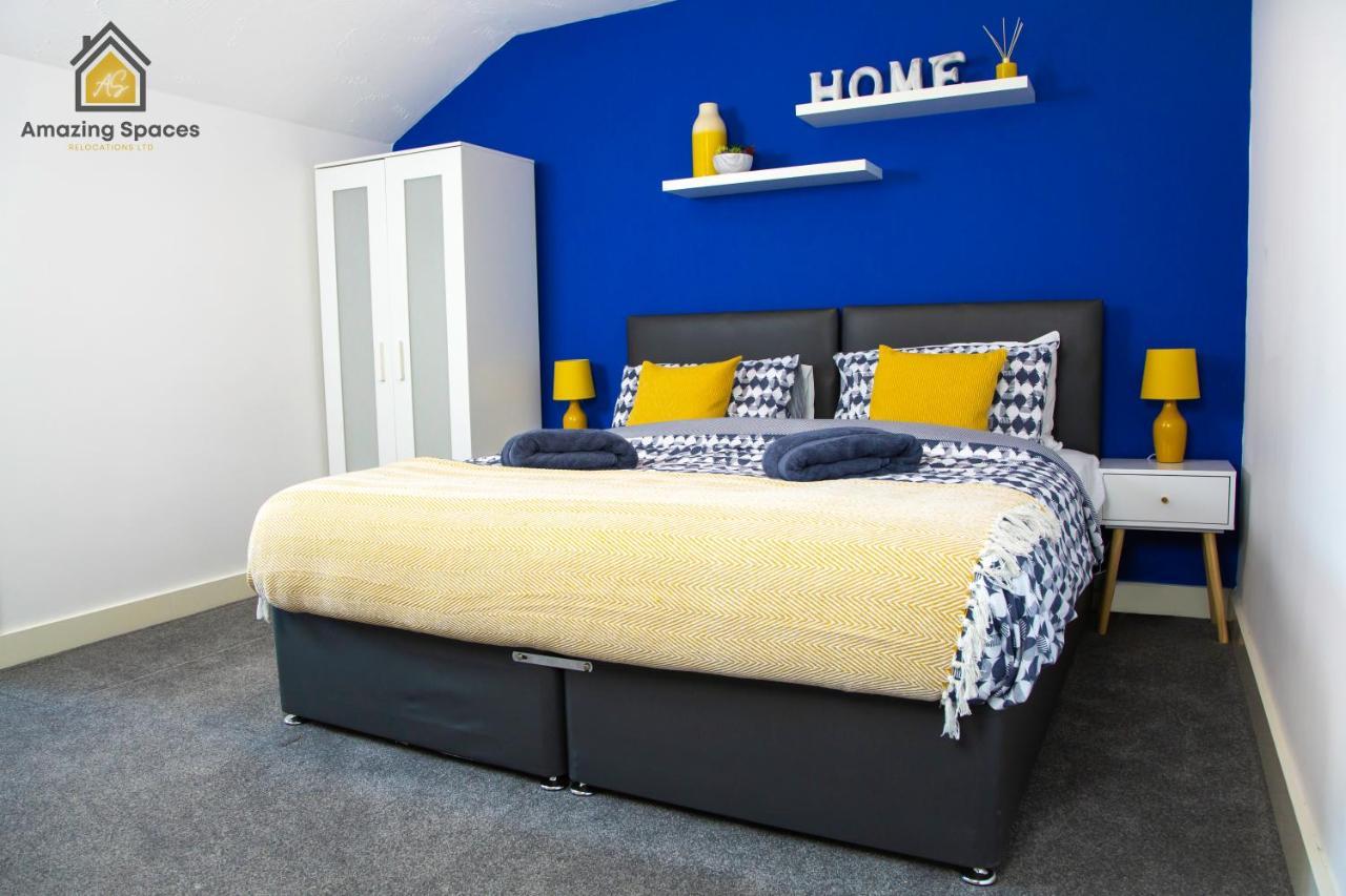 Large Unique 2 Bedroom Duplex Apartment With Private Parking & Free Wifi - Vat Qualifying By Amazing Spaces Relocations Ltd Warrington Eksteriør billede